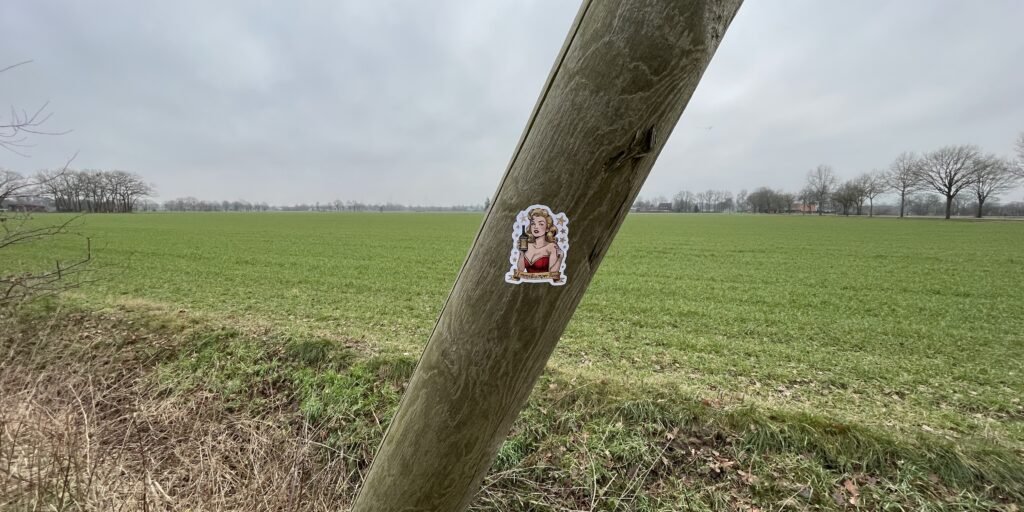 Tussi auf Strommast gefunden